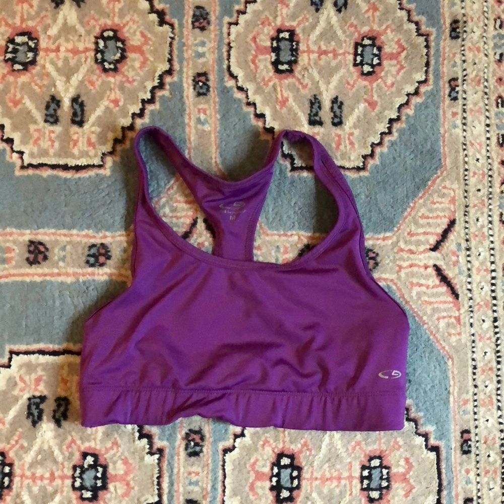 Champion purple sports bra